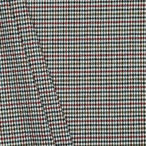 TARTAN CHECK OFF-WHITE/PETROL/BORDEAUX