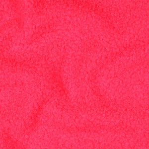 TEDDY POLAIRE DOUBLE FACE - ROSE FLUO