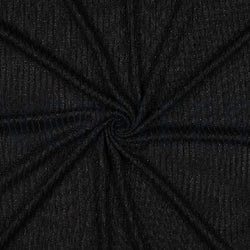 LUREX TRICOTÉ - LUREX NOIR ARGENT