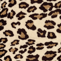 Sherpa panthère jacquard
