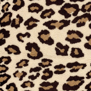 Sherpa panthère jacquard