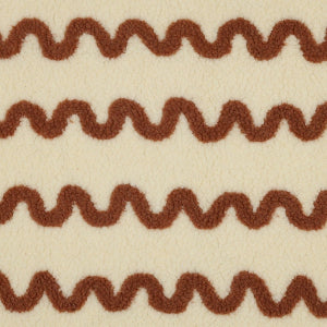 TEDDY JACQUARD VAGUES - CAMEL