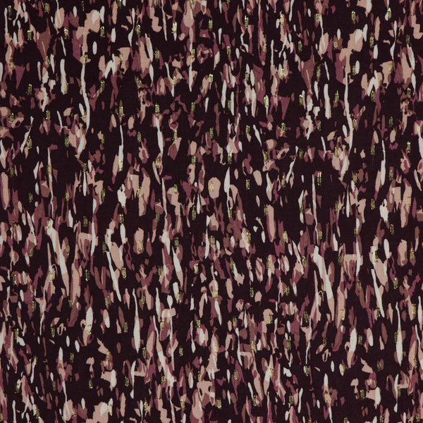 VISCOSE LUREX ABSTRAIT - BORDEAUX