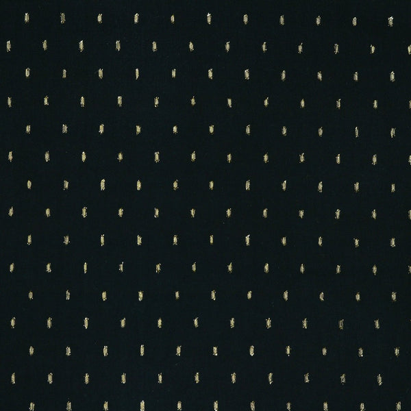 VISCOSE LUREX - Noir