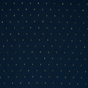 VISCOSE LUREX - Navy