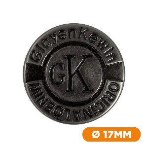Boutons jeans Gk Design 17 mm-Canon de fusil - La boite à tissus
