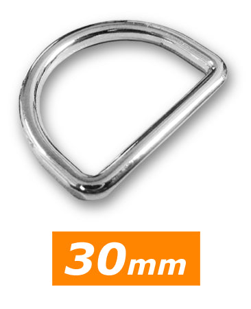 Anneau en D 30mm-argent