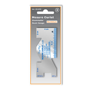 Mesure ourlet en aluminium