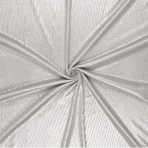 Ribbed Foil-Argent