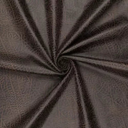 Leather Look Mix Suede - Noir