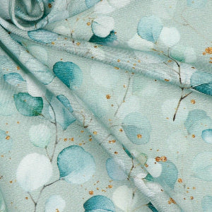 Popeline de Viscose -RADIANCE DIGITAL EUCALYPTUS - Sauge