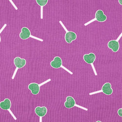JERSEY GLITTER LOLLYPOP - PURPLE