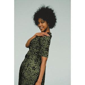 VISCOSE LUREX FLOWERS - Pickle