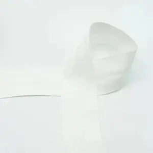 Biais Popeline De Coton 6 cm blanc cassé - La boite à tissus Biais Popeline De Coton 6 cm blanc cassé