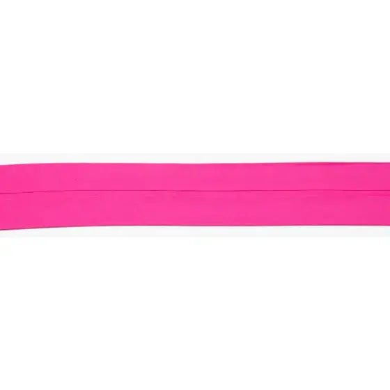 Biais Popeline De Coton 6 cm fuchsia - La boite à tissus Biais Popeline De Coton 6 cm fuchsia