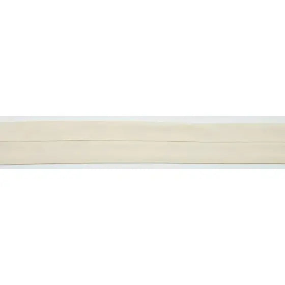 Biais Popeline De Coton 6 cm sable - La boite à tissus Biais Popeline De Coton 6 cm sable