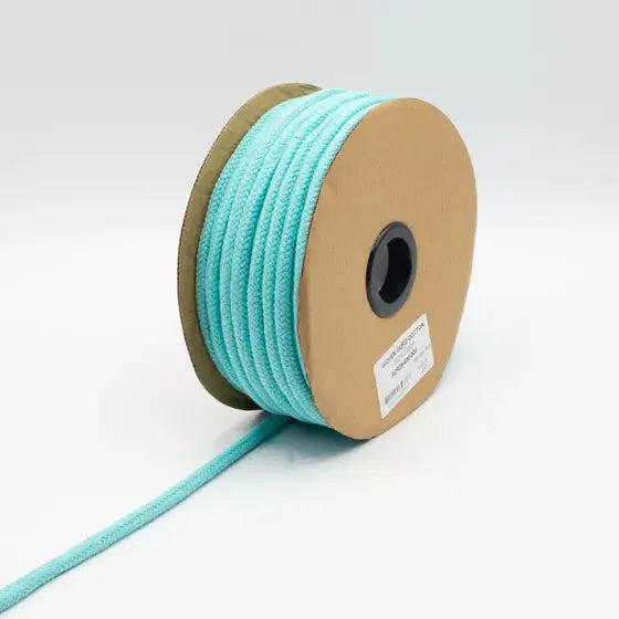 COTON CORDON TISSÉ AQUA 8MM - La boite à tissus
