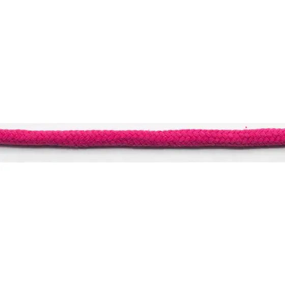 COTON CORDON TISSÉ FUCHSIA 8MM - La boite à tissus
