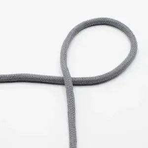 COTON CORDON TISSÉ GRIS 8MM - La boite à tissus