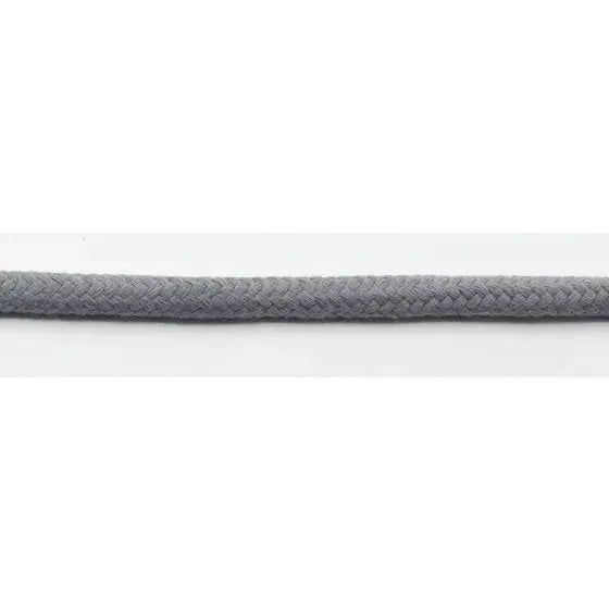 COTON CORDON TISSÉ GRIS 8MM - La boite à tissus
