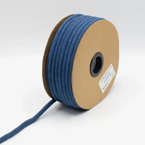 COTON CORDON TISSÉ Jeans 8MM - La boite à tissus