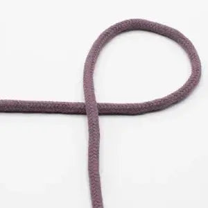 COTON CORDON TISSÉ MAUVE 8MM - La boite à tissus