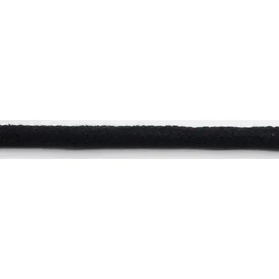 COTON CORDON TISSÉ NOIR 8MM - La boite à tissus