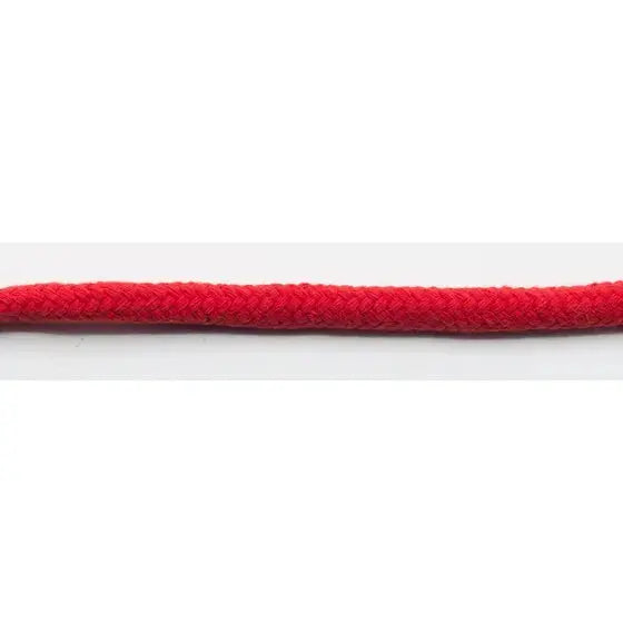 COTON CORDON TISSÉ ROUGE 8MM - La boite à tissus