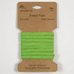 Carte élastique 5 mm Citron- 3 mètres - La boite à tissus