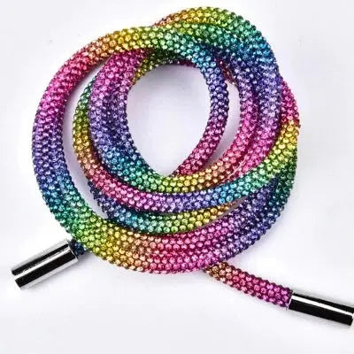 Cordes à capuche en strass cristal arc-en-ciel - La boite à tissus