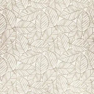 Coton Feuilles Galet - La boite à tissus Coton Feuilles Galet