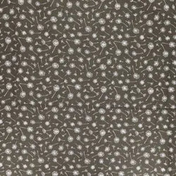 Coton Ombelle Taupe - La boite à tissus Coton Ombelle Taupe