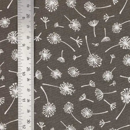 Coton Ombelle Taupe - La boite à tissus Coton Ombelle Taupe