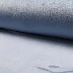 Cuddle fleece dusty blue - La boite à tissus