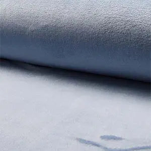 Cuddle fleece dusty blue - La boite à tissus