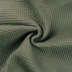 Eponge gaufré army - La boite à tissus Eponge gaufré army