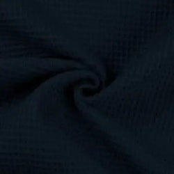 Eponge gaufré marine - La boite à tissus