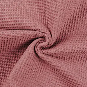 Eponge gauffre vieux rose - La boite à tissus
