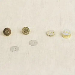 FERMOIR MAGNET A RIVETS*2- Or La boite à tissus