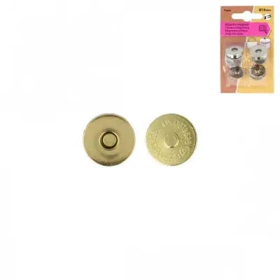 FERMOIR MAGNET A RIVETS*2- Or La boite à tissus