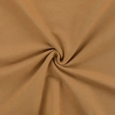 French terry bio Caramel - La boite à tissus