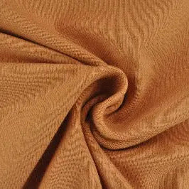 French terry brossé caramel La boite à tissus