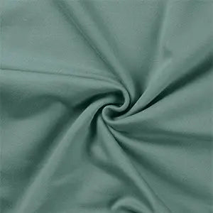 French terry sweat molleton dusty mint foncé - La boite à tissus