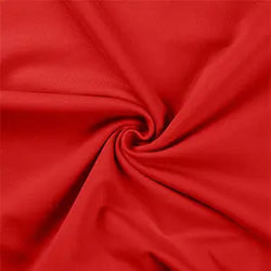 French terry sweat molleton rouge - La boite à tissus