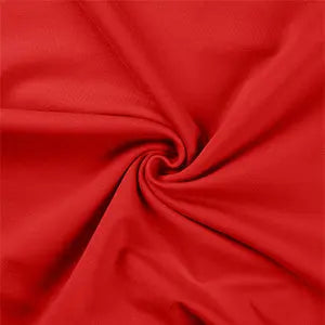 French terry sweat molleton rouge - La boite à tissus