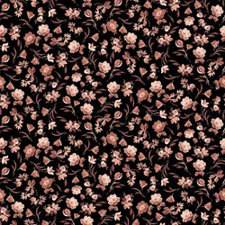 JERSEY FLEURS NUMÉRIQUES - NOIR