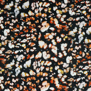 VISCOSE DOBBY DIGITAL PEAU D'ANIMAL - NOIR