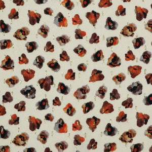 VISCOSE LUREX DIGITAL PEAU D'ANIMAL - Sable