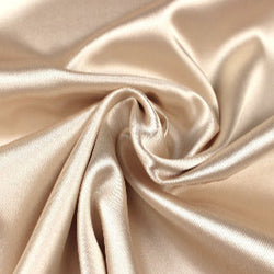 Satin extensible -Champagne