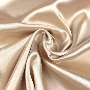Satin extensible -Champagne
